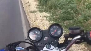 тестирую мотоцикл Дельта  200 по трассе