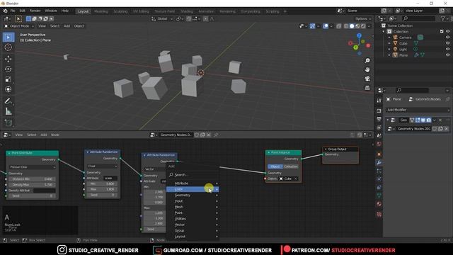 Blender 2.92 Geometry node warm up session (beginner friendly). Introduction to Geometry Node. смотреть онлайн