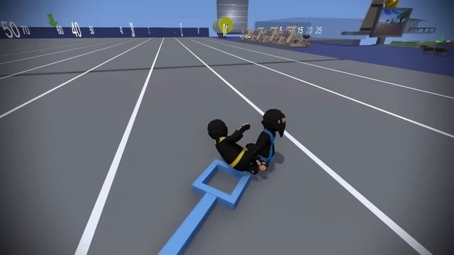 We Became NINJAS & Had a Fight - Human Fall Flat Gameplay смотреть онлайн