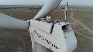 Обзор ветрогенератора прямо из гондолы. Анатомия ветряка. Получили разрешение на запуск.