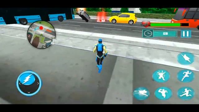 Superhero Spider Rope Part-1 | City Rescue Mission Android GamePlay | By Game Crazy смотреть онлайн