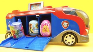 Щенячий Патруль - открываем сюрпризы из мультиков