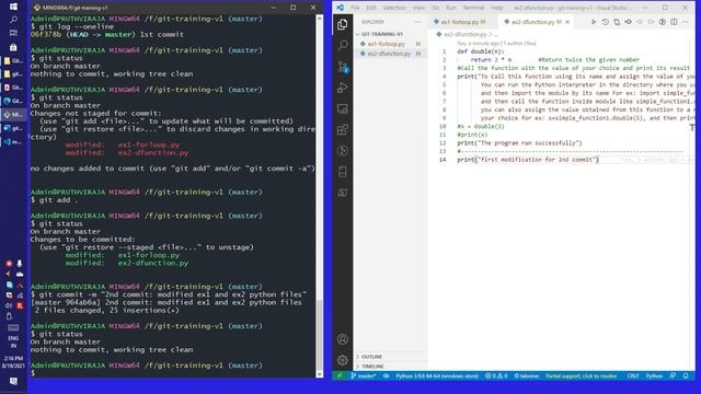 Lesson 2.6: Git History | How To See Git History | смотреть онлайн