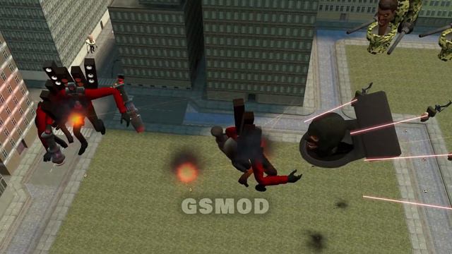 PLAYING AS SKIBIDI TOILET CRAB CONTROLS CAMERAMAN BOSSES (Garry's Mod) смотреть онлайн