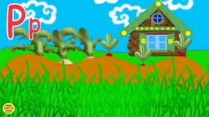 Веселая АЗБУКА! Учим буквы Развивающие мультики про Алфавит. Буква Р