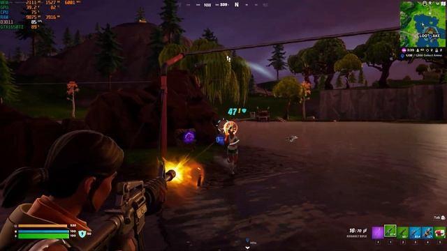 FORTNITE CHAPTER 4 : SEASON OG ( MEDIUM ) : GTX 1650TI + i5-10300H смотреть онлайн