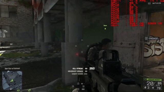 Battlefield 4 1920X1080 Custom Ultra 7950 @1.1Ghz CORE i7-860 @4GHz смотреть онлайн