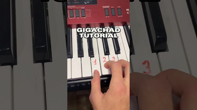 Piano tutorial #gigachad #sigma #piano #tutorial смотреть онлайн
