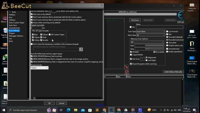 #1-Cheat Engine : اعدادات برنامج الشيت انجن смотреть онлайн
