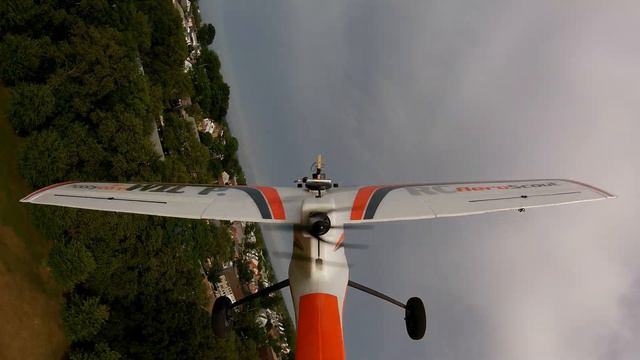 Hobby Zone Aeroscout s2 1.1mm Flight:Evening, Harvey Park Athletic Field, Aerobatics, RunCam4k. смотреть онлайн