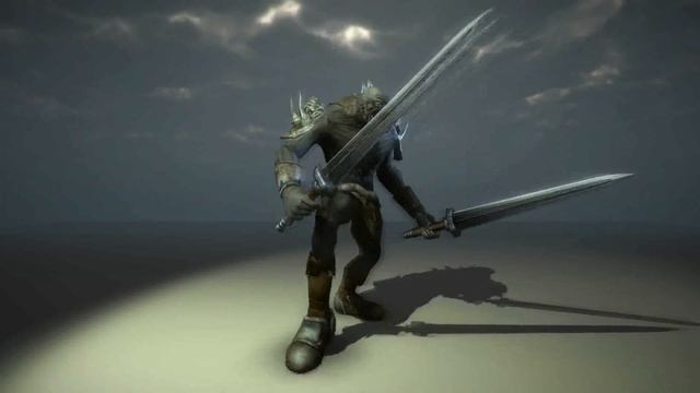 Troll Warrior 3d animated model смотреть онлайн