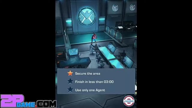 Captain America: The Winter Soldier - The Official Game 12-13 Walkthrough【IOS】