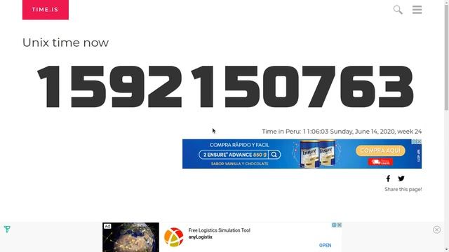 UNIX TIME CLOCK смотреть онлайн