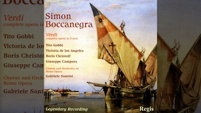 Simon Boccanegra: Act I, "Messeri, il re di Tartaria vi porge" смотреть онлайн