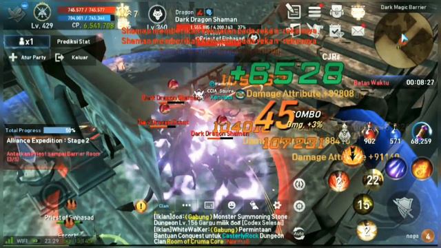 LINEAGE 2 REVOLUTION ALLIANCE EXPEDITION STAGE 2 DRAGON ( EVA TEMPLAR ) PART 1 смотреть онлайн