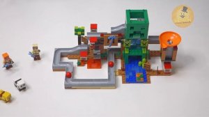 Конструктор Майнкрафт Крипер/ My world LB313 451 деталь