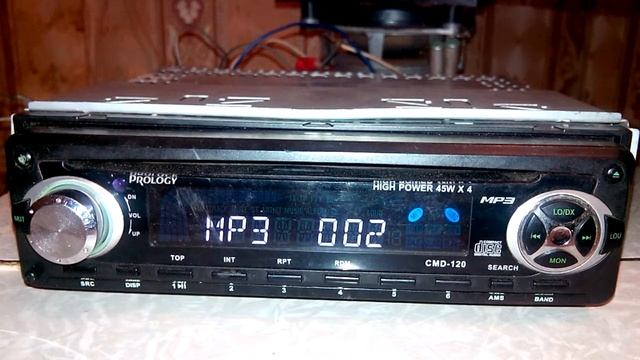 CD/MP3-ресивер Prology CMD-120 смотреть онлайн