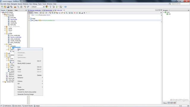 Fixture view | PHP MVC Soccer League with Polymer смотреть онлайн
