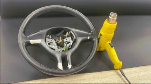 ПЕРЕТЯЖКА РУЛЯ BMW-X5 E53 ПО РУССКИ.