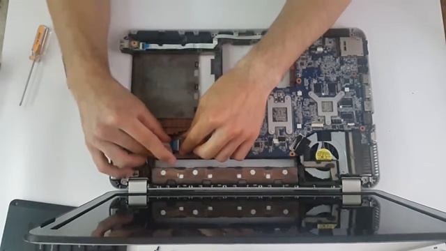 How to open HP PAVILION dv6 take apart , disassemble laptop смотреть онлайн