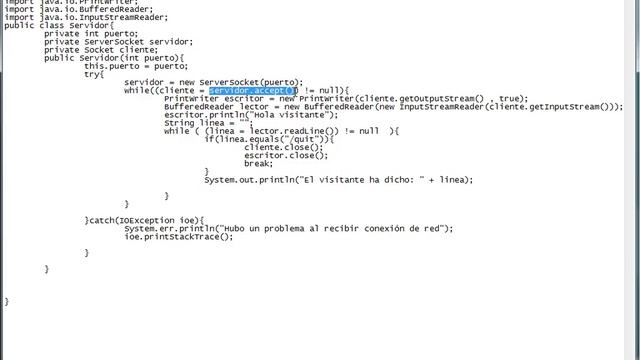 Manejo de conexiones de red en Java смотреть онлайн