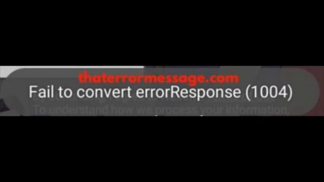 Fail to convert errorResponse (1004) - Blue Archive смотреть онлайн