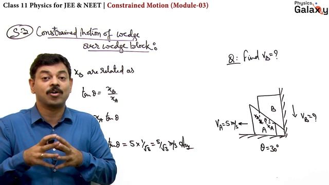 Wedge Block Constrained Motion Cases for JEE & NEET | Class 11 #OnionPhysics | Mechanics L-17 смотреть онлайн
