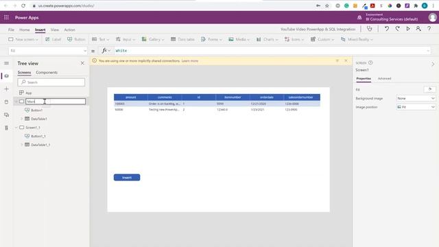 Power App and SQL Server Integration смотреть онлайн