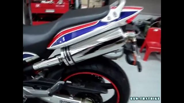 Honda CB600F Hornet Exhaust Sound Compilation