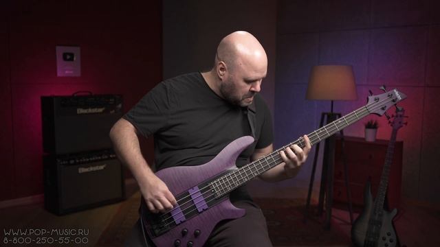 Бас-гитара Schecter C-4 GT (датчики EMG) смотреть онлайн