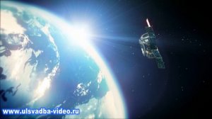 Футаж Планета Земля. Вид из космоса