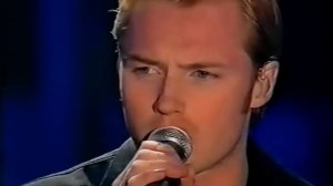 Boyzone - Ronan Keating - Your Song live at the Wicked Women Concert