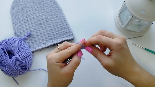 Вяжем Шишечки спицами Как связать шишечки смотреть онлайн