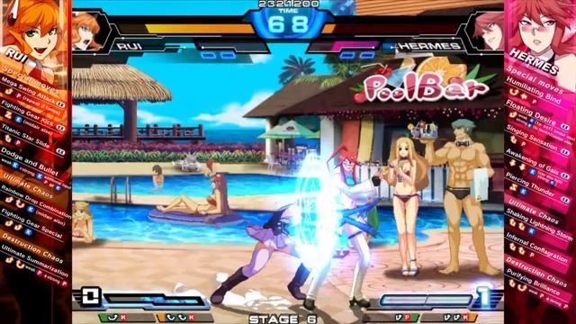 Rui Mishima Arcade Playthrough Chaos Code New Sign Of Catastrophe смотреть онлайн