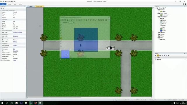 Construct 2 | Создание TDS, Урок 4 - Человек и машина смотреть онлайн
