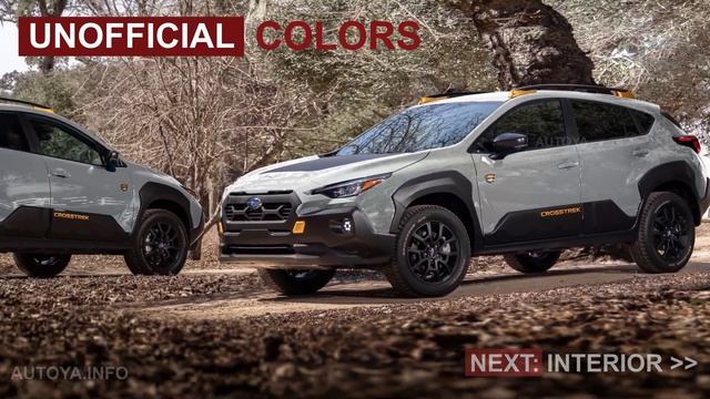 2024 Subaru Crosstrek Wilderness - All Colors For Most Capable New Crosstrek
