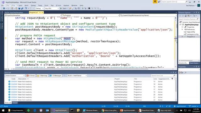 Using App-only Authentication with Power BI Embedding with Ted Pattison смотреть онлайн