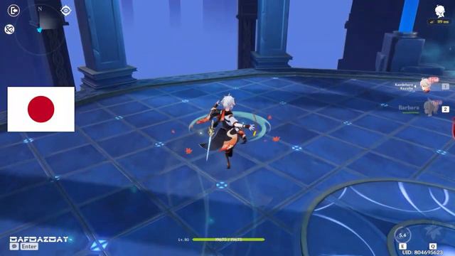 Kazuha Voice In 4 Different Languages (Skills & Attack) | Genshin Impact Kazuha