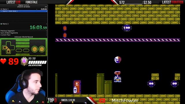 Super Mario Bros. 1+2+3 20MIN PB! 30:45 смотреть онлайн