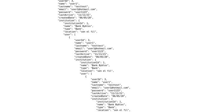 Spring boot and mySQL get request for one to many relationship смотреть онлайн