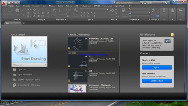 How to reset autocad setting| Default setting|Fix tool bar missing problem смотреть онлайн