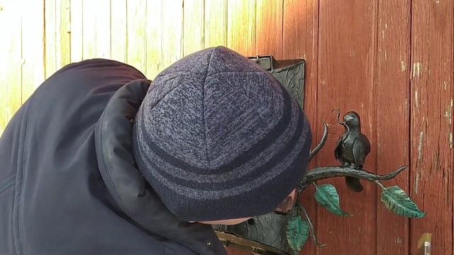 Патинируем кованое изделие. (зелень, бронза). смотреть онлайн