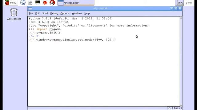 python3-pygame preinstalled on new Raspbian смотреть онлайн