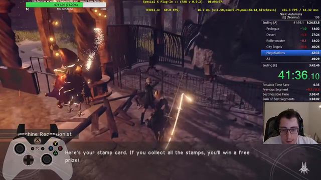 Nier Automata Speedrun | A Ending | 1:22:53 RTA No Load смотреть онлайн