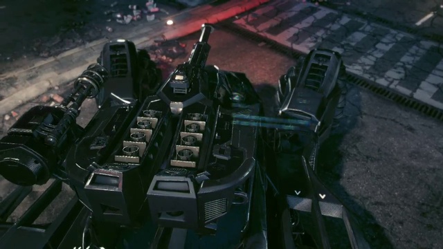 Official Batman- Arkham Knight -- Batmobile Battle Mode Reveal (PS4) смотреть онлайн