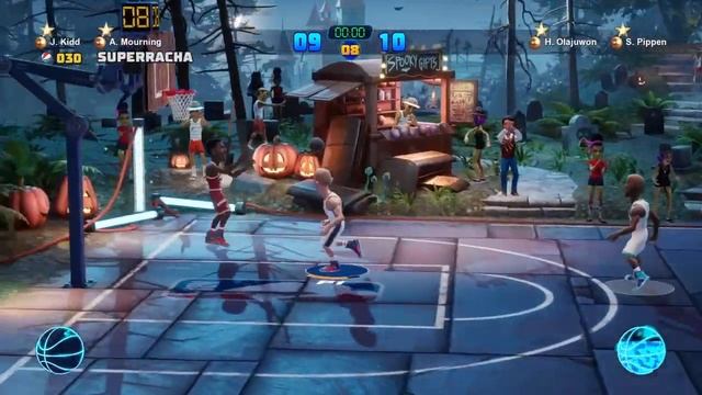 NBA2k Playgrounds2 , ALL LEGENDS signature moves , unique skills , dunks , pass , lay up смотреть онлайн