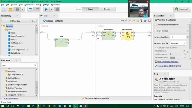 K-NEAREST NEIGHBOR BASED CLASSIFICATION using rapid miner 7.2.003 смотреть онлайн