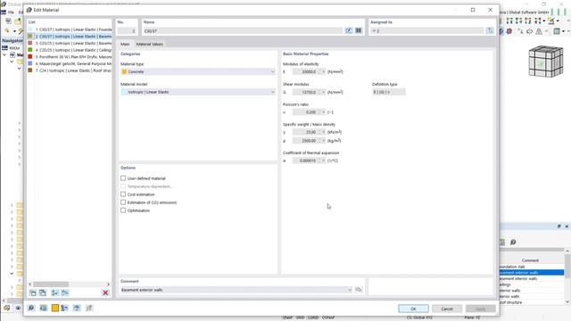 KB 001755 | Оценка выбросов CO2 в RFEM 6/RSTAB 9 смотреть онлайн
