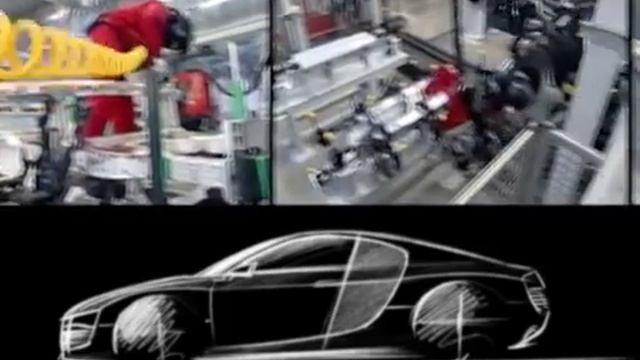 Производство Audi R8