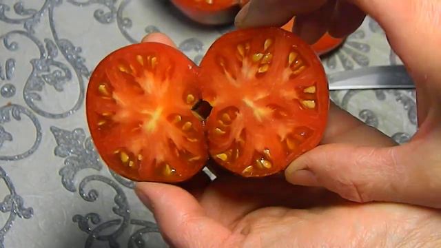 Томат KAS-21. Тест спелых плодов №2.